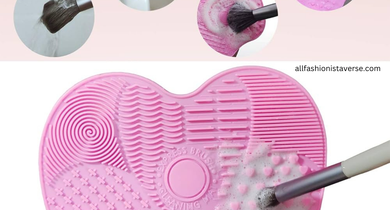 makeup brush cleaning mat