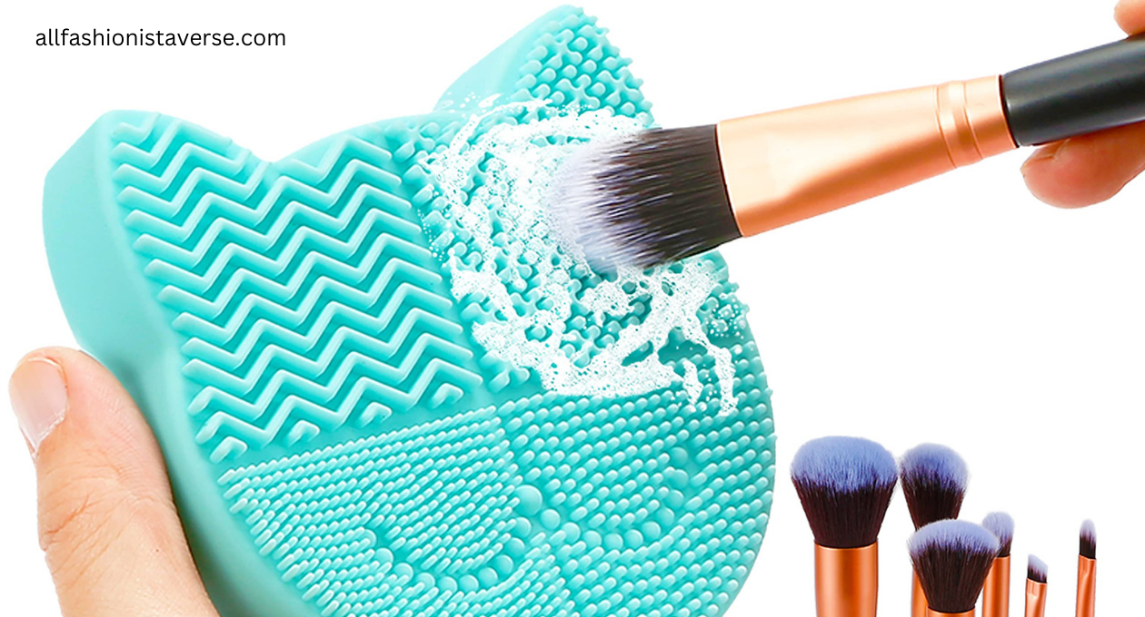 makeup brush cleaning mat