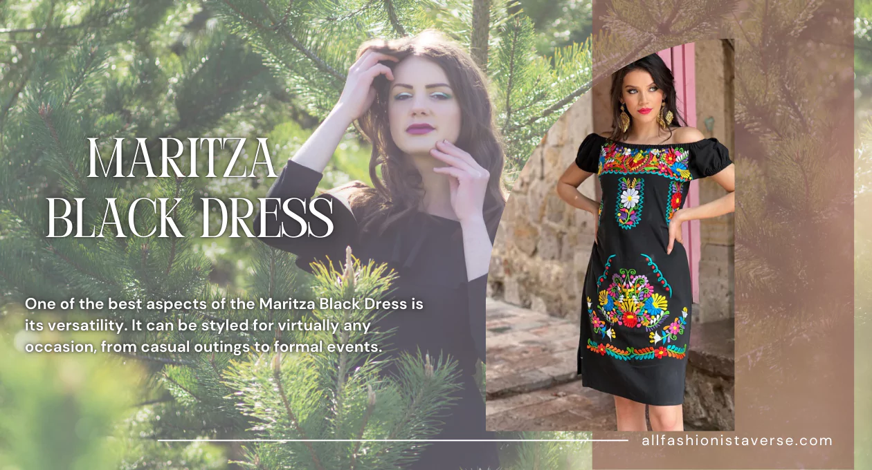 maritza black dress